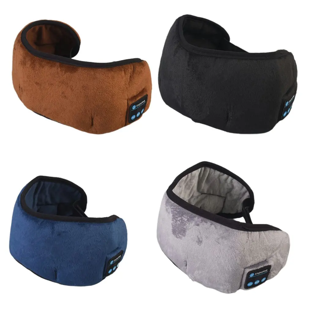 Беспроводная музыкальная удобная маска для сна гарнитура переключение вызовов и