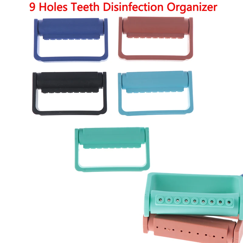 1 шт. хорошее качество Эндодонтический файл подставка для сверла 9 отверстий