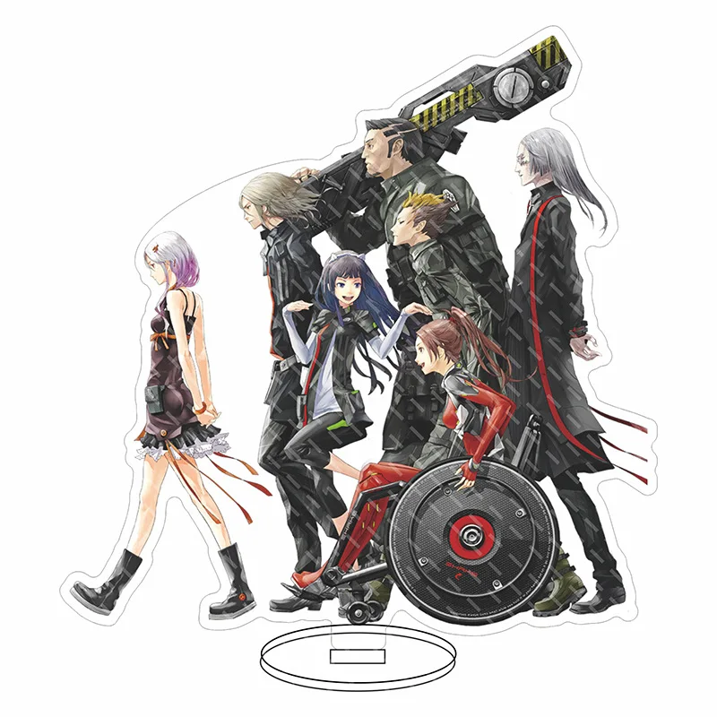 Японский аниме GuiltyCrown аксессуары для ключей Ouma Shu tsugame Gai Yuzuriha Inori акриловый брелок