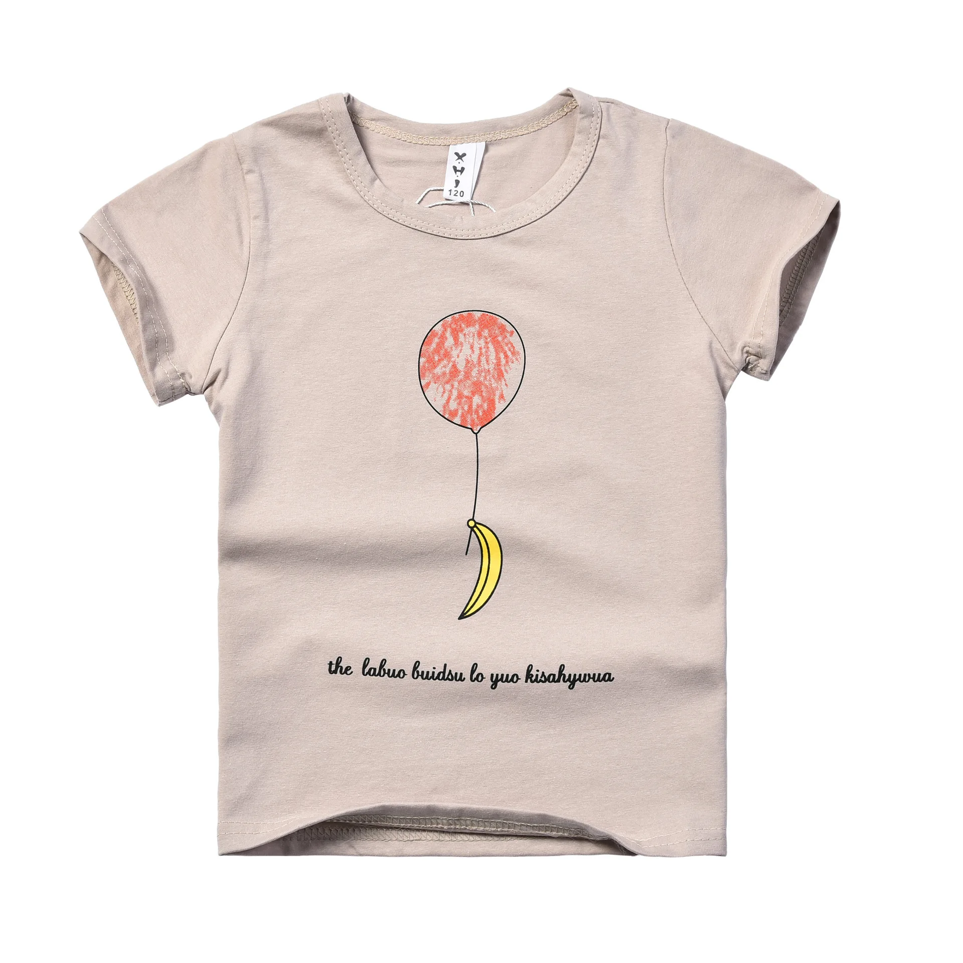 Детская футболка для подростков топы маленьких мальчиков и девочек с мультяшным