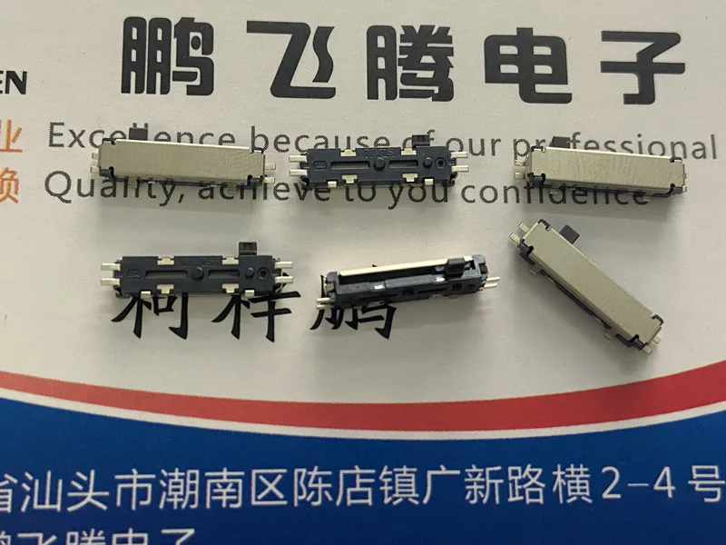 

1PCS Japan ALPS RS08U11AZ001 small reflux straight sliding potentiometer 10K 8mm stroke SMD single joint