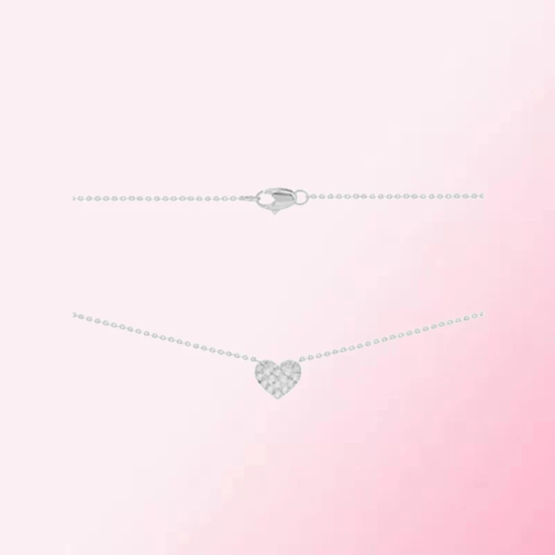 

1:1 Make 925 Sterling Silver Custom Simple Style Love Personalized Fashion Necklace