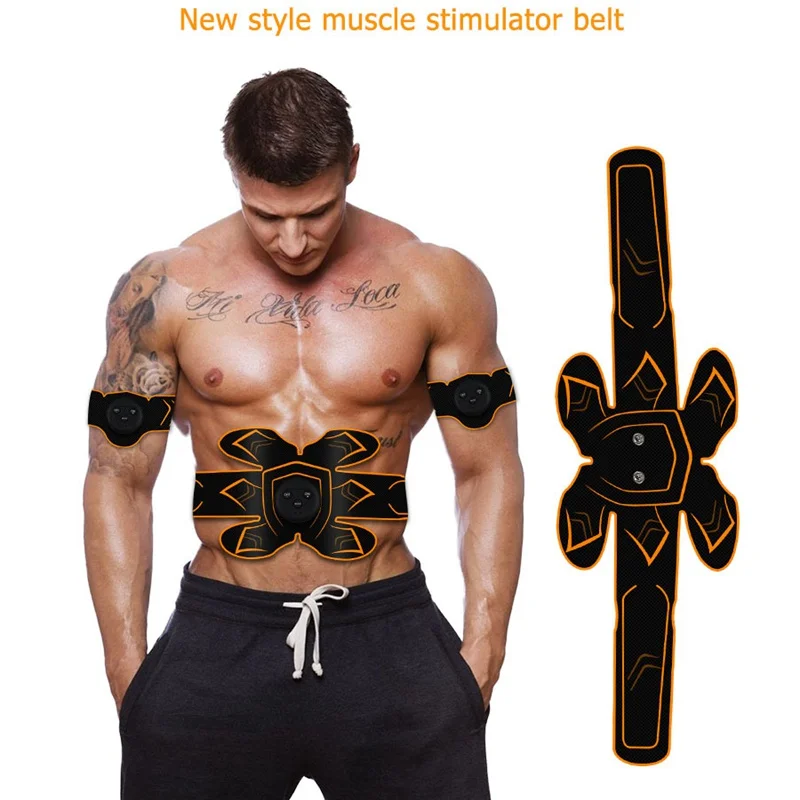 

Тренажер для мышц живота, Электрический тренажер для абдоминального пресса, тренажер для фитнеса, домашний тренажер с возможностью зарядки...