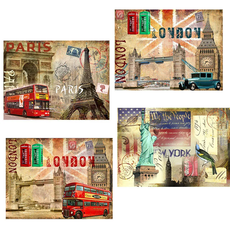 

5D DIY Landscape Diamond Painting Cross Stitch Full Square Round Drill Embroidery Colorful Handmade Home Room Wall Decor Craft
