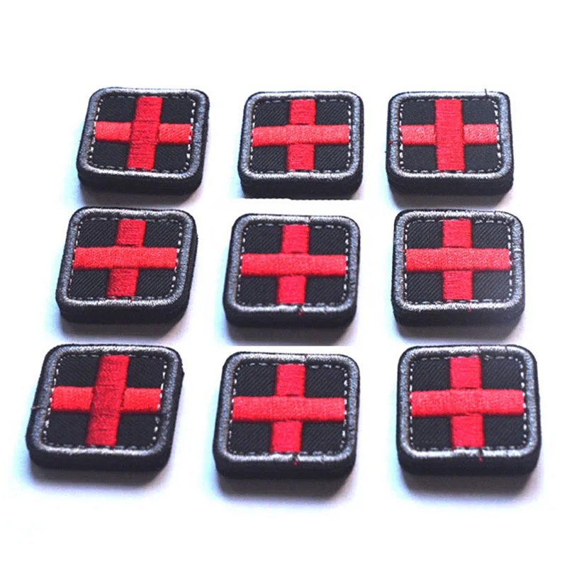 Мини 3D ПВХ резиновый красный крест Флаг Швейцарии Швейцарский Патч медик