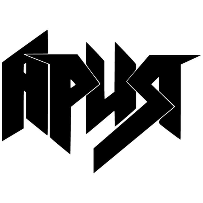 

18X15cm Aria Funny Car Sticker Vinyl Decal Silver/black for Auto Car Stickers Styling Car Decoration