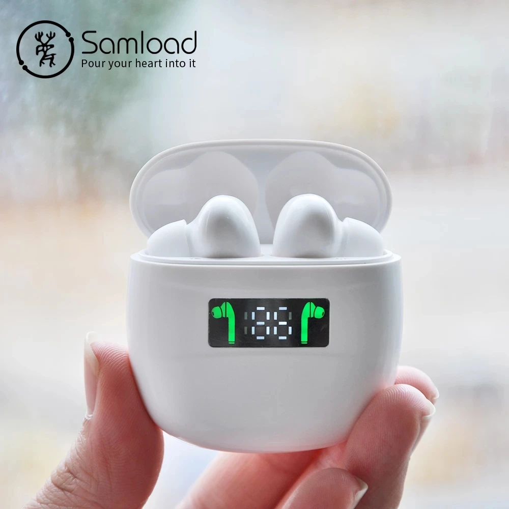 Беспроводные наушники Samload Touch Bluetooth 5 2 Hi Fi стерео спортивные с шумоподавлением 4