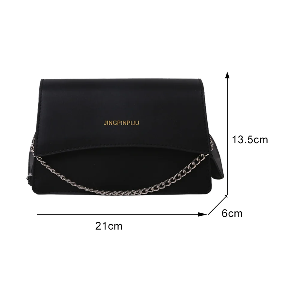 

PU Leather Crossbody Bags SimpleSolid Color Summer Lady Shoulder Handbags Female Simple Totes for Women 2021 Trend