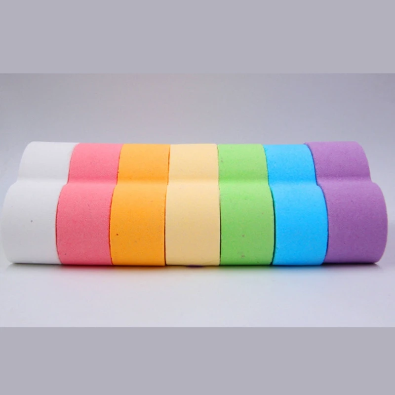 

5Pcs Rainbow Bubble Bath Bombs Cloud Shaped SPA Salt Ball Moisturizing Cleaner H05F