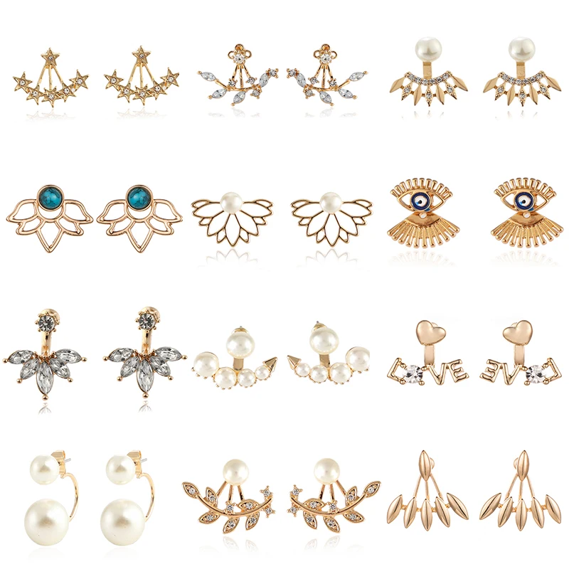 2019 серьги в форме сердца цветок крылья ангела женские массивные жемчужные