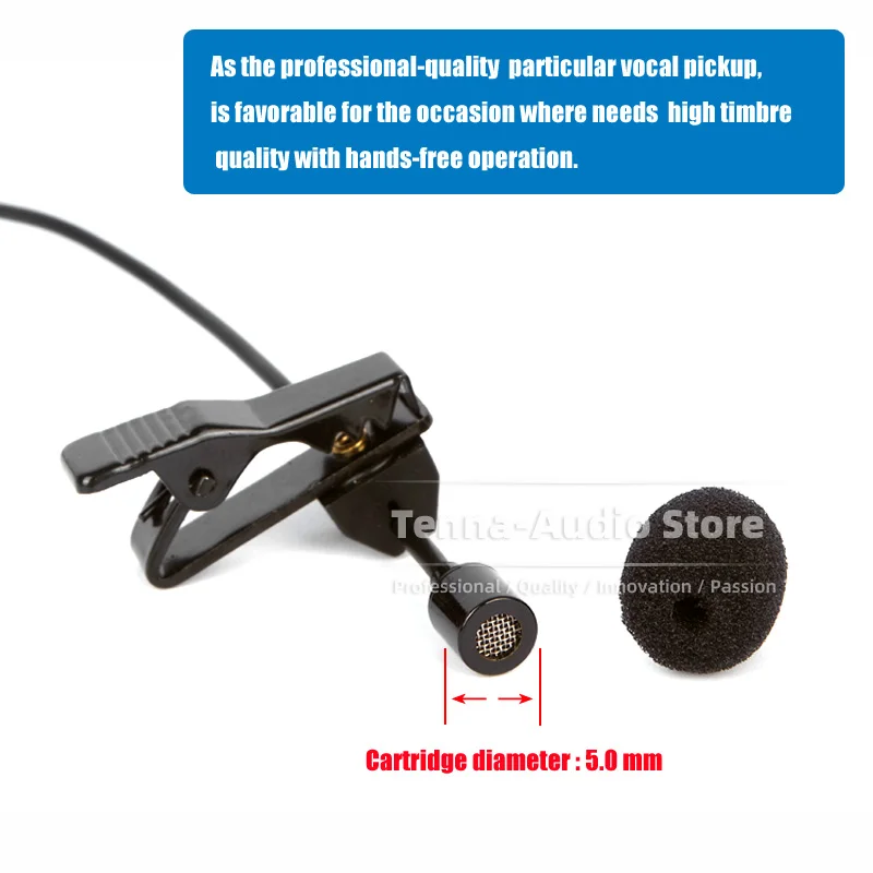 Петличный микрофон с зажимом для галстука SENNHEISER EW100 EW300 EW500 G1 G2 G3 EW 100 300 500 G 1 2 3