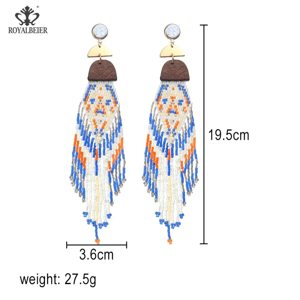 Новый дизайн Свадебные украшения для женщин с разноцветными бусинами эффектные