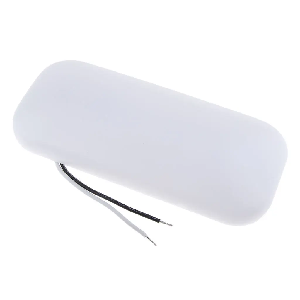 

8'' LED RV Marine Yacht Vehicle Dome Roof Ceiling Interior Light Lamp 6000K