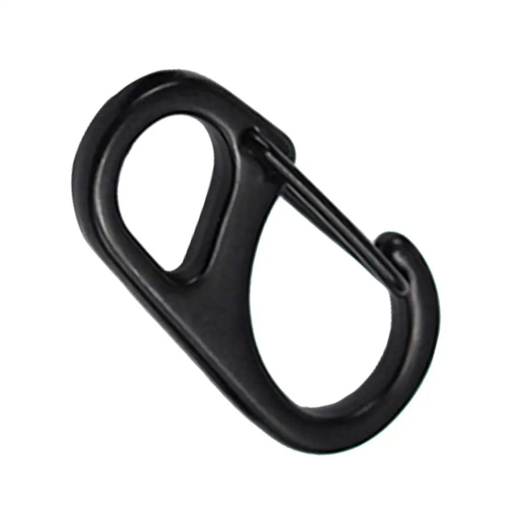 Мини d образный карабин из цинкового сплава инструмент для кемпинга