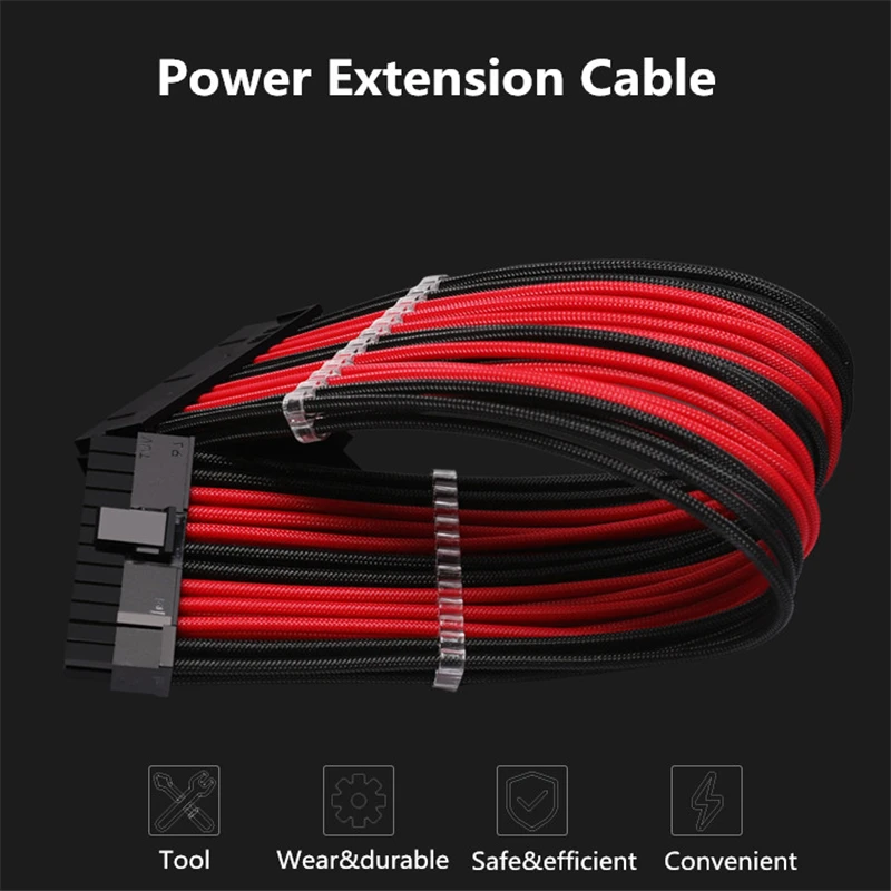 Barrow PC модуль удлинитель питания 24pin материнская плата графическая карта 6 + 2pin CPU4