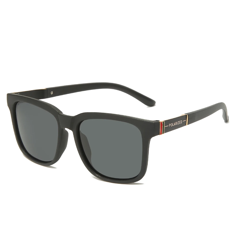 Солнцезащитные очки Мужские поляризационные брендовые квадратные винтажные