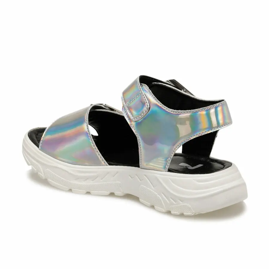 

Kids Sandals Seventeen Colpa Silver Girls Sandals