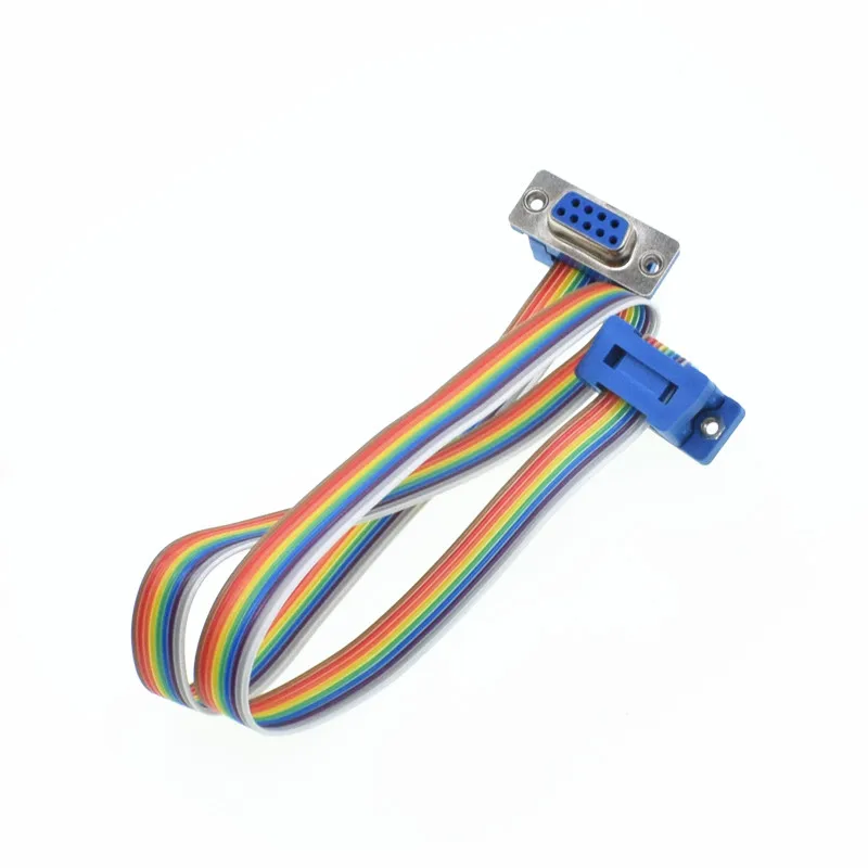 DB9 ribbon cable DIDC-9P female to DIDC DR9 COM connector | Обустройство дома