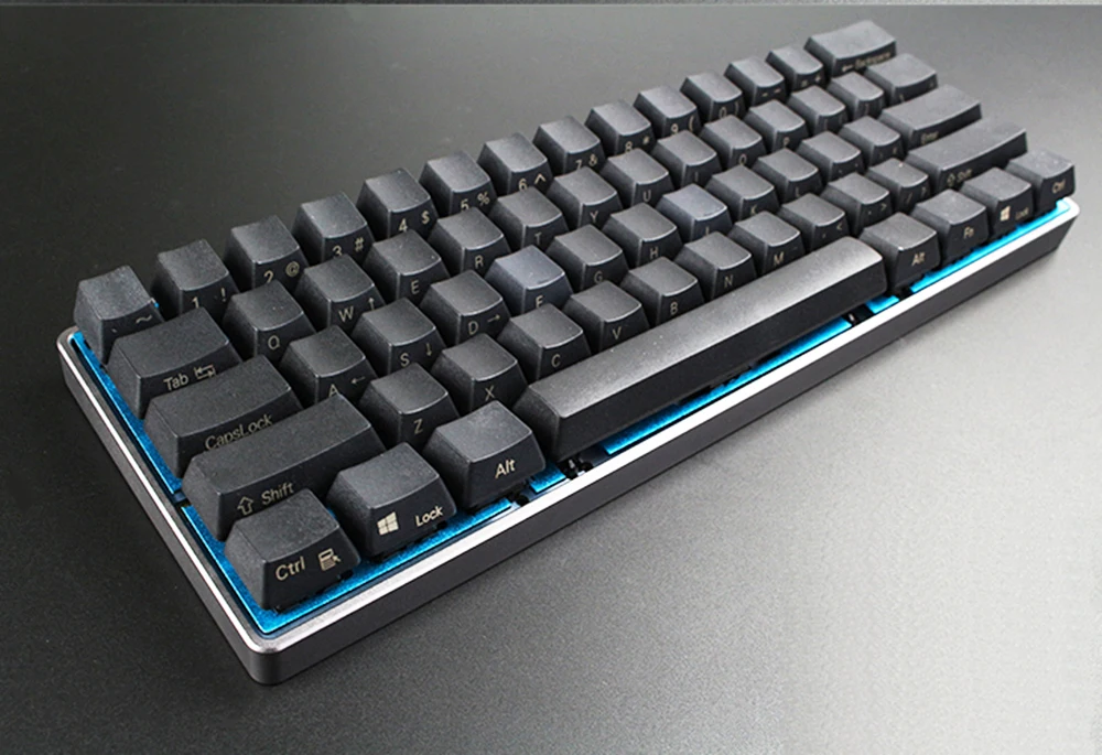 GH60 механическая клавиатура DIY Пластик чехол прошитый с QMK прошивки программируемый покер чистый HHKB Minila XD60 XD60