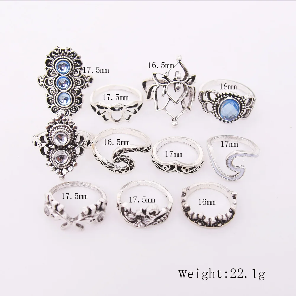 Дизайн, Ретро стиль, Золотая Звезда, миди луна, кольца, набор для женщин, опал, кристалл, миди, кольцо на палец,, женские богемные ювелирные изделия, подарки
