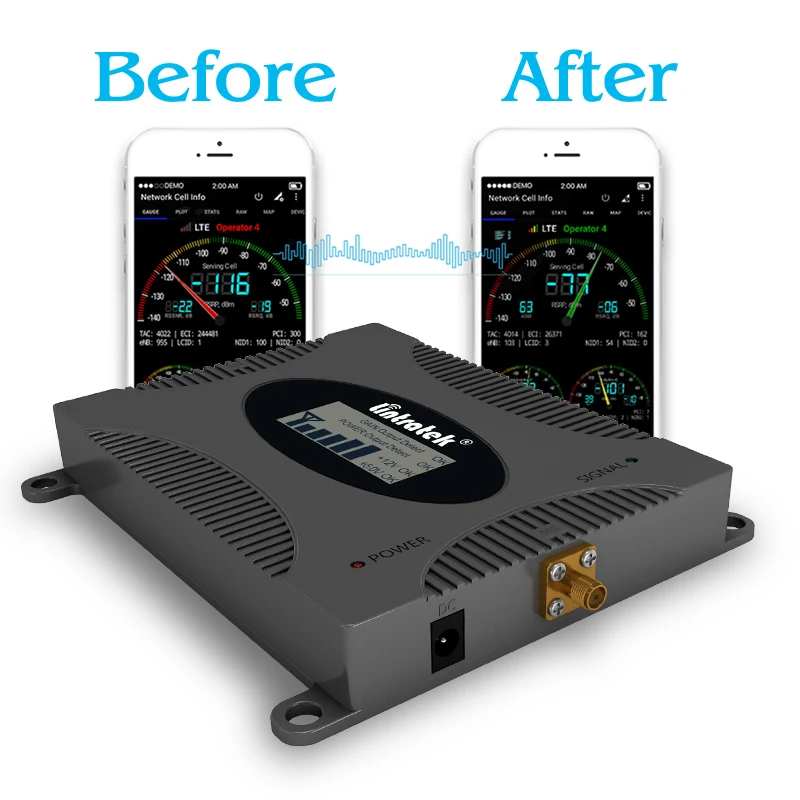 CDMA AWS 4G Signal Amplifier 2100 GSM LTE Cellular 1800 2G 3G UMTS WCDMA 850 900 1700/2100MHz Booster DCS Cell Phone Repeater