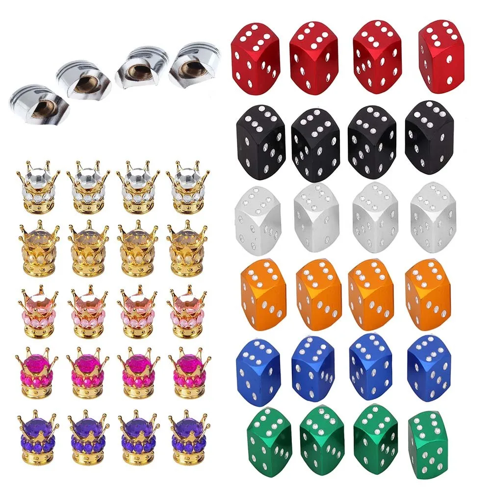 

4 шт., колпачки для автомобильных воздушных клапанов