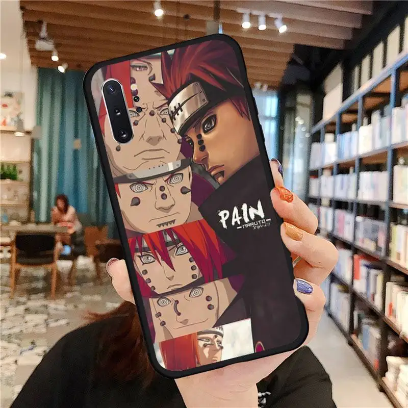 

Anime Naruto Akatsuki Uzumaki Phone Case For Samsung A50 A51 A71 A20E A20S S10 S20 S21 S30 Plus ultra 5G M11 funda cover