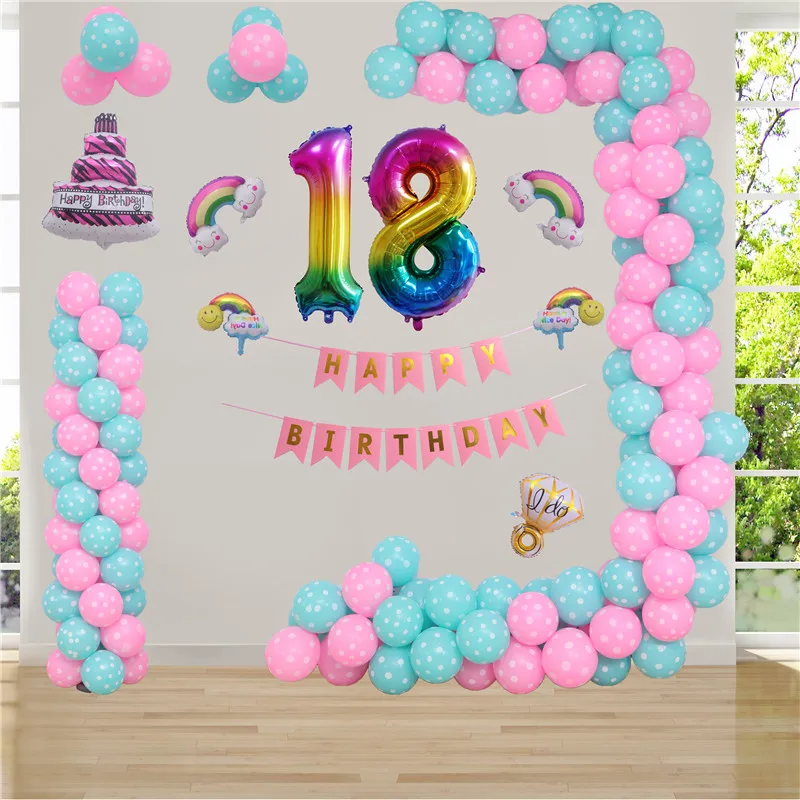 Воздушные шары из латексной фольги арка гирлянда подставка цепочка шаров для