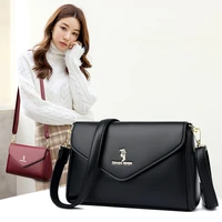 casual design shoulder bags for women luxury pu leather crossbody bag new small flap messenger bag all match ladies handbags sac