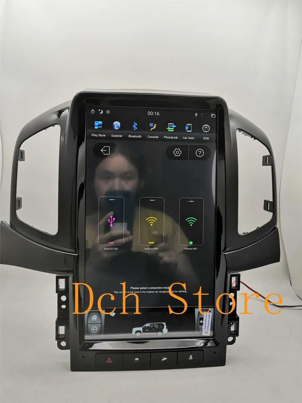 13,6 ''вертикальный экран Tesla стиль Android 8,1 автомобильный DVD gps навигатор плеер для Chevrolet captiva 2013 PX6