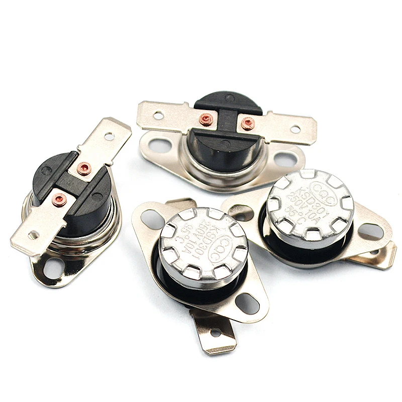 Bimetal thermostat KSD301 0C~350C Temperature Switch Thermal Control 85C 95C 105C 125C 135C 145C 180C 250C 300C 350C Degree |
