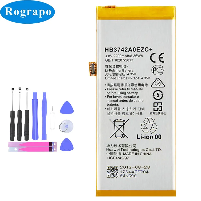 2200 мАч HB3742A0EZC + батарея для Huawei Y3 2017 Y5 lite (2017) CRO L02 L03 L22 P8 Lite GR3 Наслаждайтесь L23