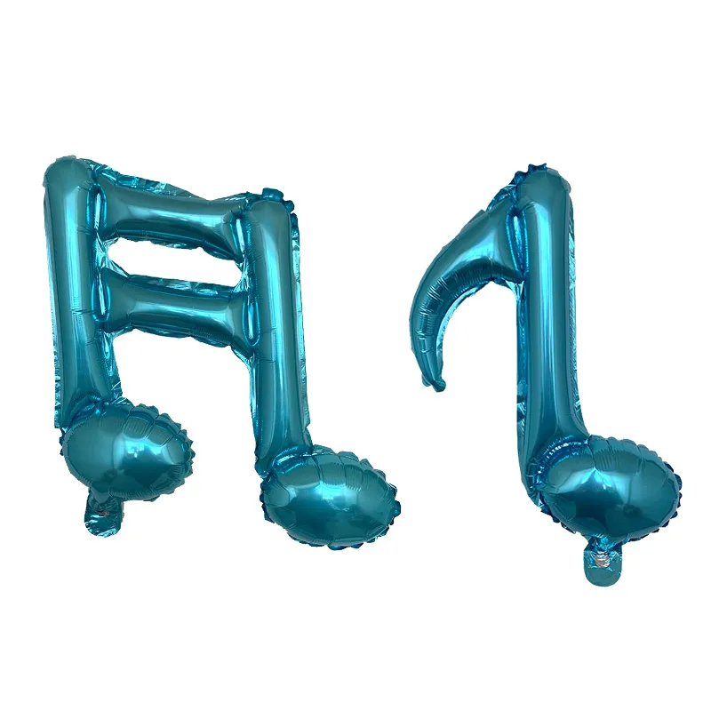 5 шт./лот фольги для музыкальных нот майларовые шары товары дня рождения надувные