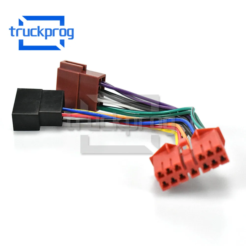 

TruckProg ISO Radio Adapter for DAEWOO-Nexia for Espero 1995+ Wiring Harness Connector Lead Loom Cable Plug