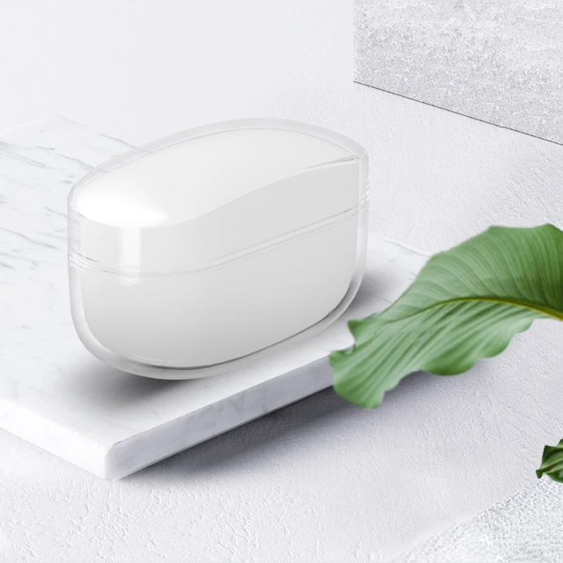 

Case Cover Compatible with-S-o-ny WF-1000XM4 Earbuds Charging Case Can Stand Protective Transparent TPU Full Cover