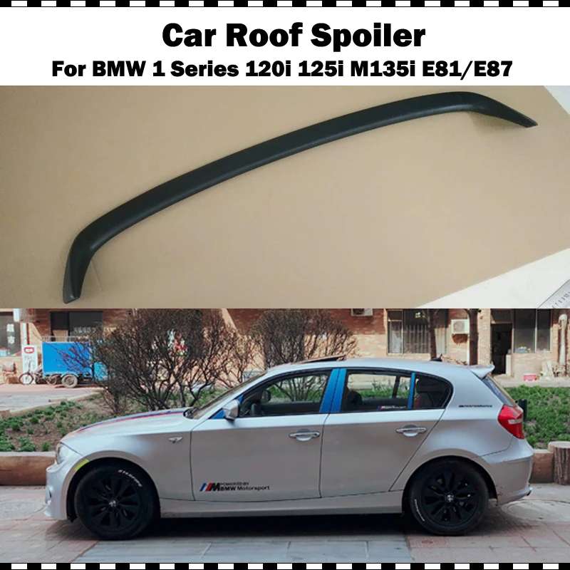 Автомобильный спойлер из стекловолокна на крышу для хэтчбека BMW 1 серии E87 120i 130i 135i