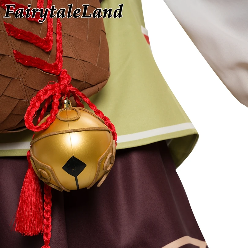 

Genshin Impact Yaoyao Cosplay Costume Carnival Halloween Hot Game Lolita Dress Japan Outfit With Props shoes