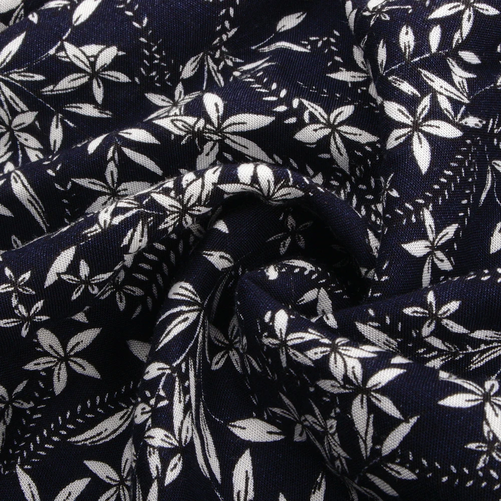 

Fashion Women Summer Dress Plus Size Female Buttons V Neck Long Sleeve Floral Boho Beach Dress Side Split Maxi Long Dresses