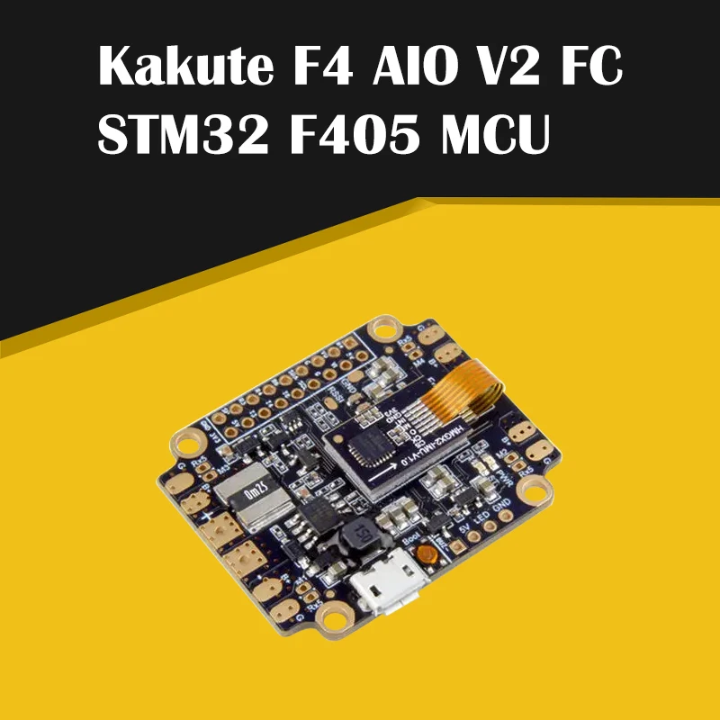 Ходовой товар Полетный контроллер Holybro Kakute F4 AIO все в одном V2 STM32 F405 MCU встроенный PDB