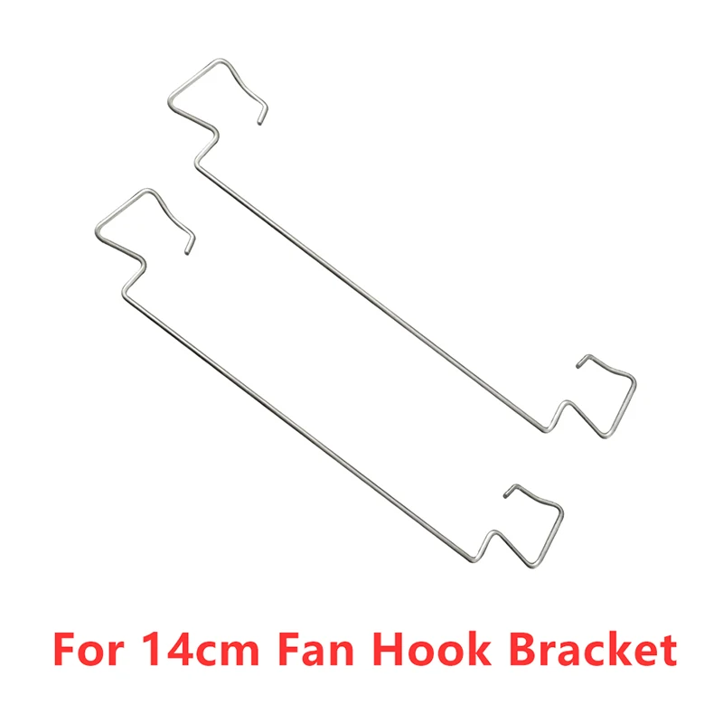 Прочный 2 шт. 14 см крюк для вентилятора серебристая стрелка экстремальный TY143