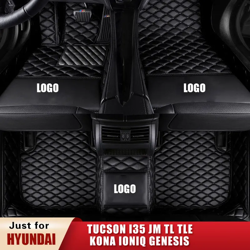 

Автомобильные коврики для Hyundai TUCSON I35 JM TL TLE Kona IONIQ Genesis Coupe SUV Hatchback
