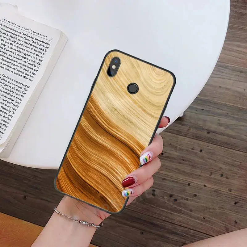 

Tree texture pattern Phone Case For Xiaomi Redmi note 7 8 9 t max3 s 10 pro lite Luxury brand shell funda coque