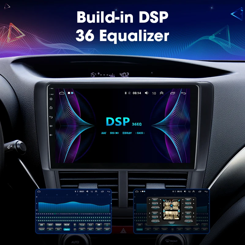 JMCQ 9 &quot4G для Subaru Forester 3 2008 2012 автомобильное радио DSP Android плеер GPS навигация