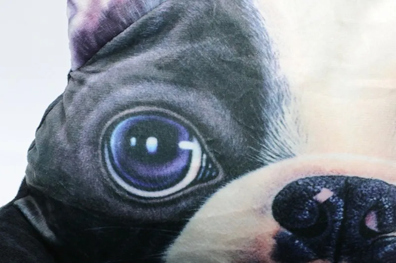 Benepaw 3D Французский бульдог Узор Диван Кровать Собака Горячая моющийся плюшевый спальный дом для собаки уютная мягкая кровать для питомца щенка Подушка