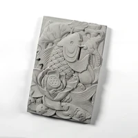 nicole cement mold handmade carved silicone mould home decorative tool
