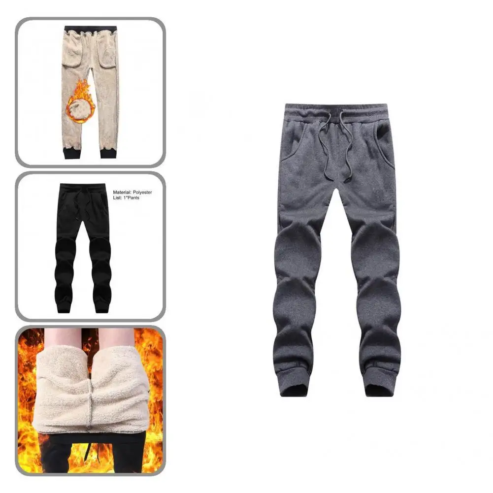 

All Match Great Breathable Men Trousers Thicken Men Pants Pockets for Daily Wear