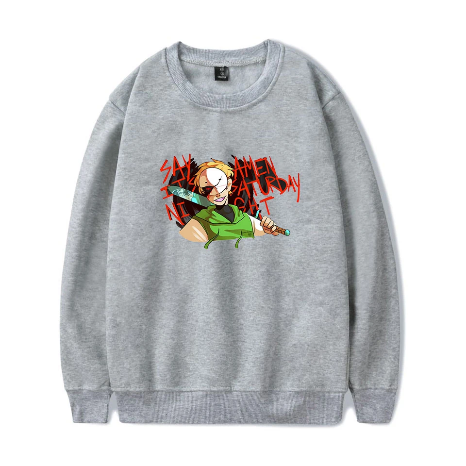 

High quality round neck sweater hoodless pullover Dreamwastaken spring boys and girls sweatshirt fashion street hoodless sweater
