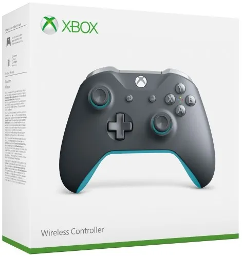 Беспроводной Геймпад для консоли Xbox One Microsoft WL3 00106 Grey/Blue|Геймпады| |