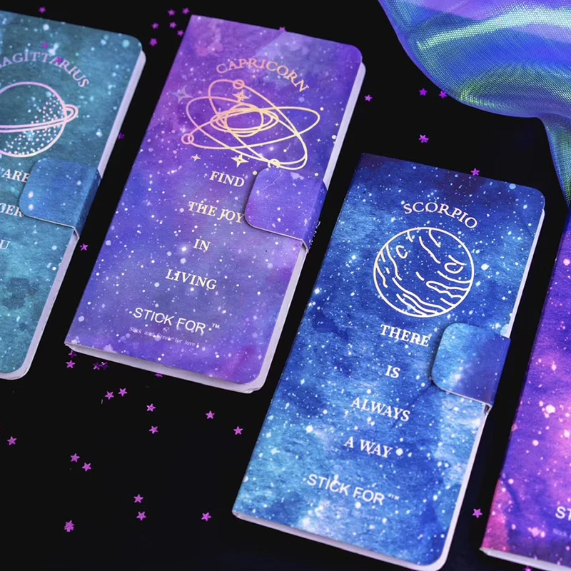 Звездная Магнитная записная книжка милые наклейки для планировщика клейкий