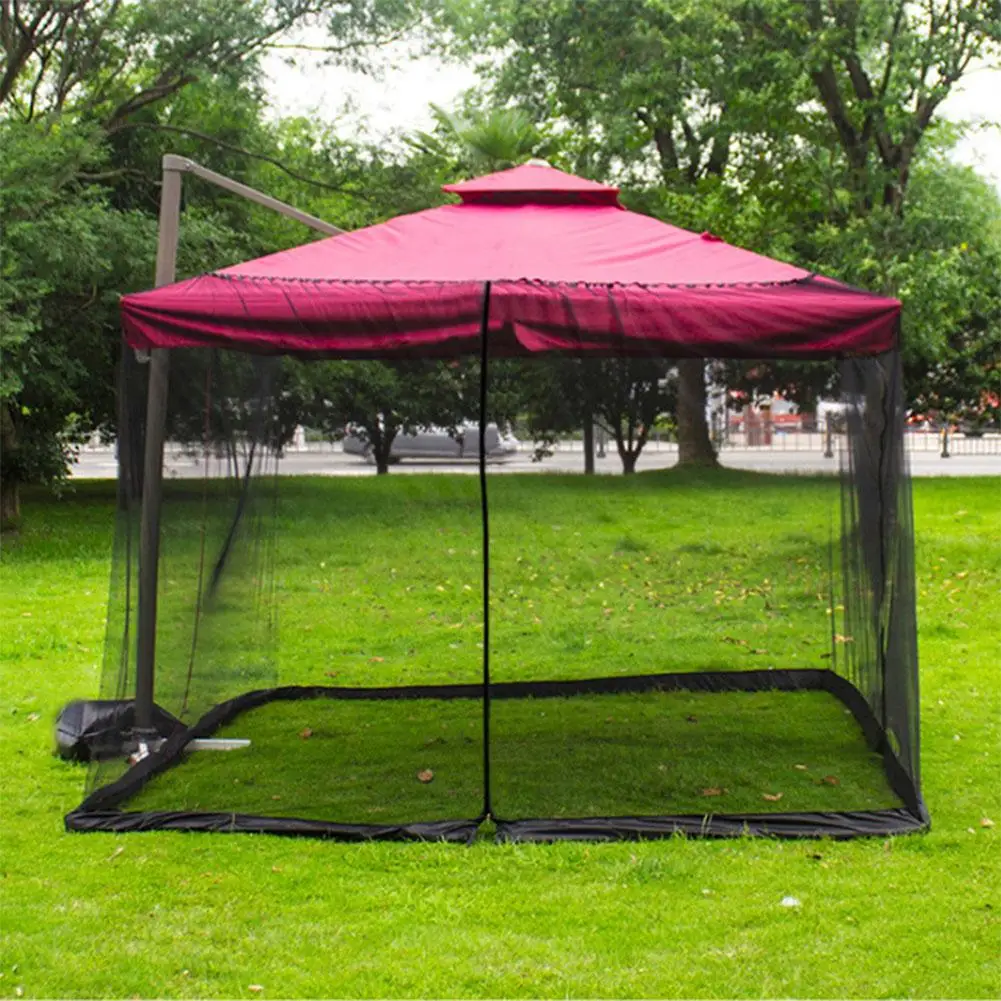 Outdoor Net Patio Umbrella Cover Netting Screen UV Resistant Netting for Outdoor Yard Camping
